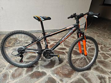 MTB  24" Legnano 18 velocità ammortizzata 