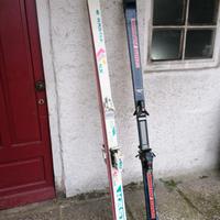 sci da discesa Castle e Rossignol 