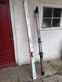 sci da discesa Castle e Rossignol 