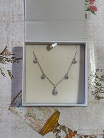 Collana Borsway argento e zirconi