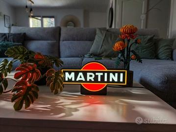 Lampada a LED Martini per scrivania comò comodino
