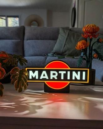 Lampada a LED Martini per scrivania comò comodino