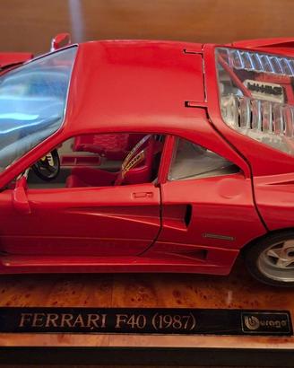 Burago Ferrari F40 Special Edition made in Italy