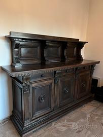 Mobile credenza in noce