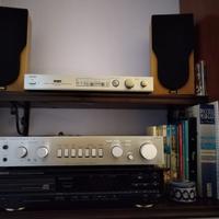 IMPIANTO HIFI COMPLETO: LUXMAN, DENON, CHARIO