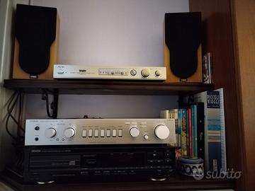 IMPIANTO HIFI COMPLETO: LUXMAN, DENON, CHARIO