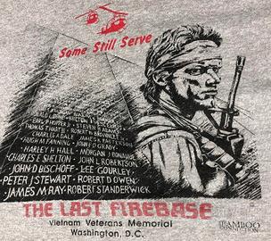 Vietnam Veterans T Shirt Vintage 80s Screen Stars 