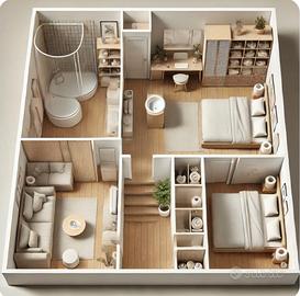 TIBURTINA - Singola con BAGNO PRIVATO