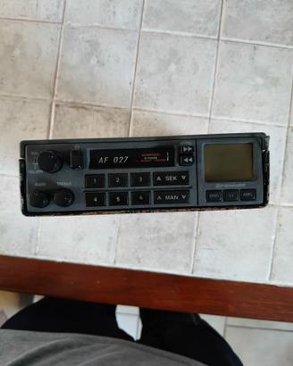 Autoradio d'epoca Fenner AF 027 a cassette