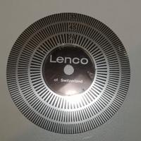 LENCO Collimatore stroboscopico per giradischi