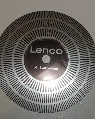 LENCO Collimatore stroboscopico per giradischi