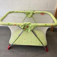 Box neonato/bambino pieghevole verde