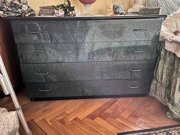 Camera completa armadio letto comodini cassettiera