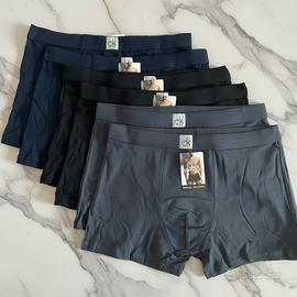 6 boxer uomo cotone 2XL tinta unita