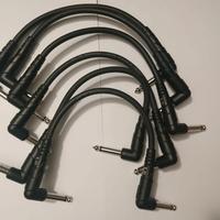 D'Addario Classic Series Patch Cable X6 pedalboard