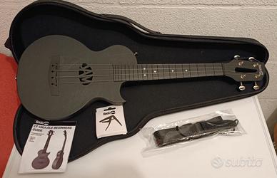 Ukulele RockJam Fibra di Carbonio + Custodia