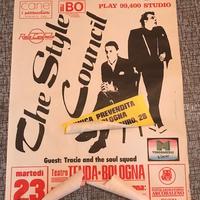 Poster Style Council + Tracie Live in Bologna 1984