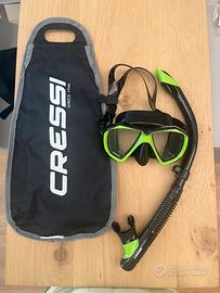 Maschera com boccaglio Cressi Ranger Tao