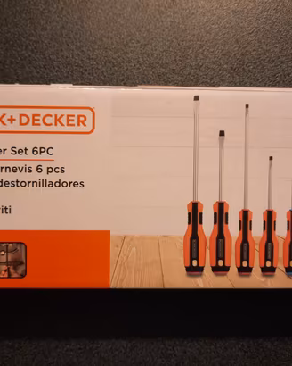 Set Black+Decker 6 giraviti