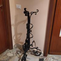 portavaso ferro battuto