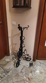 portavaso ferro battuto