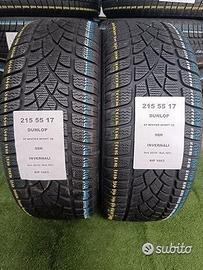 2 gomme 215 55 17 DUNLOP RIF1663