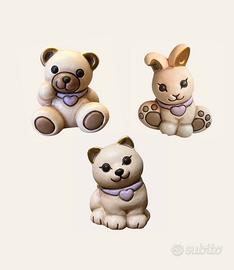 Thun x bauli - orso, coniglio e gatto