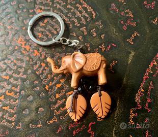 Portachiavi elefante etnico nuovo