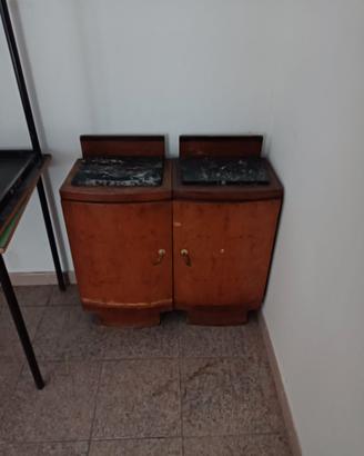 Comodini art Decò anni 40