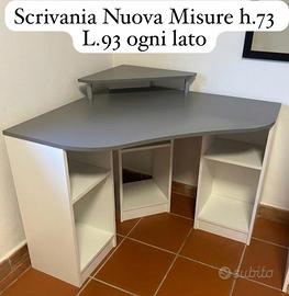 Scrivania angolare nuova