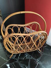 Porta riviste in bambù 