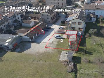 Terreno edificabile e Garage