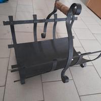 Porta legna camino