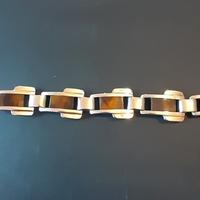 Bracciale argento e tartaruga vintage