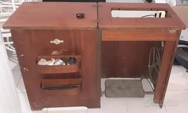 macchina da cucire, macchina borletti, mobile,