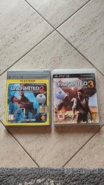 Uncharted 2 Platinum (Ita) e 3 (ing) - PS3