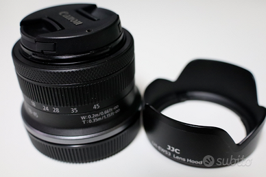 Canon RF-S 18-45 F4.5-6.3 IS STM