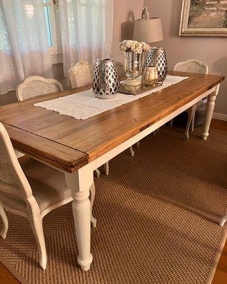 Tavolo allungabile shabby