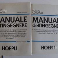 Manuale dell'ingegnere due volumi Colombo