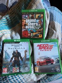XBOX GTA5 NEED FOR SPEED ASSASSIN’S CREED