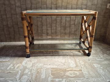 Carrello in bambù