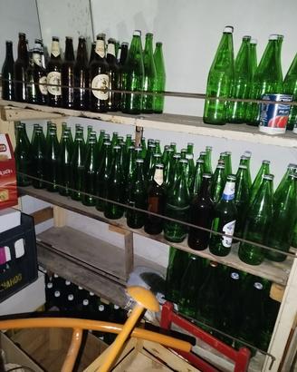 bottiglia di vetro