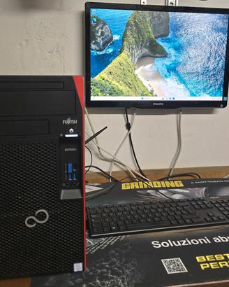 
⭐️ Pc Fisso FUJITSU-IntelCore i3 8GEN-SSD256GB-WI