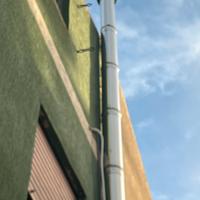 Canna fumaria in acciao  da 250 cm