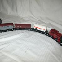 Trenino con carica a molla Vintage anni'70