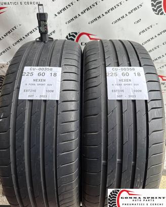 2 PNEUMATICI 225/60 R18 NEXEN ESTIVE