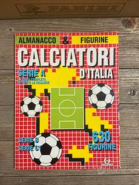 Album vuoto calciator d'Italia Almanacco 1989 - 90