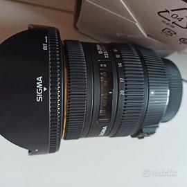Grandangolo Sigma 10-20 per Nikon