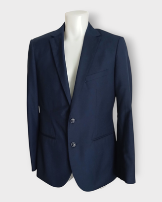 Completo Uomo Doppelgänger Blu Navy Slim Fit
