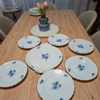 servizio piatti dessert dolce porcellana 